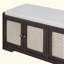 Banc de rangement Rustic-980359324