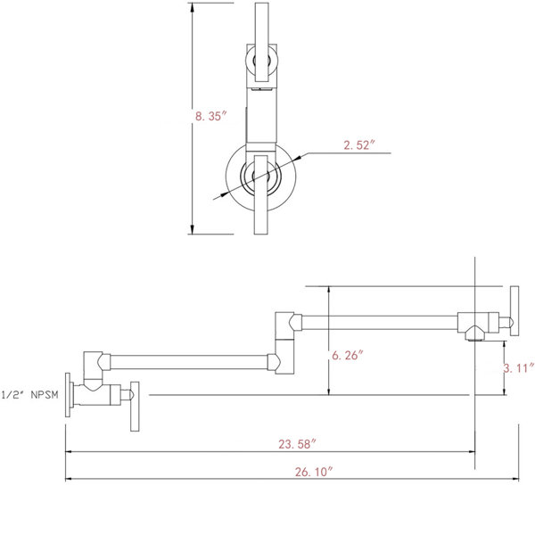 Dimensions du produit