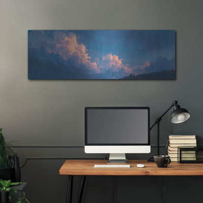  'Make A Wish Panorama' by Ann Klee Metal Wall Art, 48" x 16"