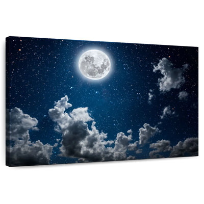 Moonlit Starry Sky