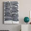 Indigo Fronds II - peinture sur toile tendue-844901893