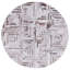 Tapis géométrique beige / brun-704020508