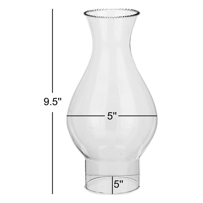 Ouragan de table en verre