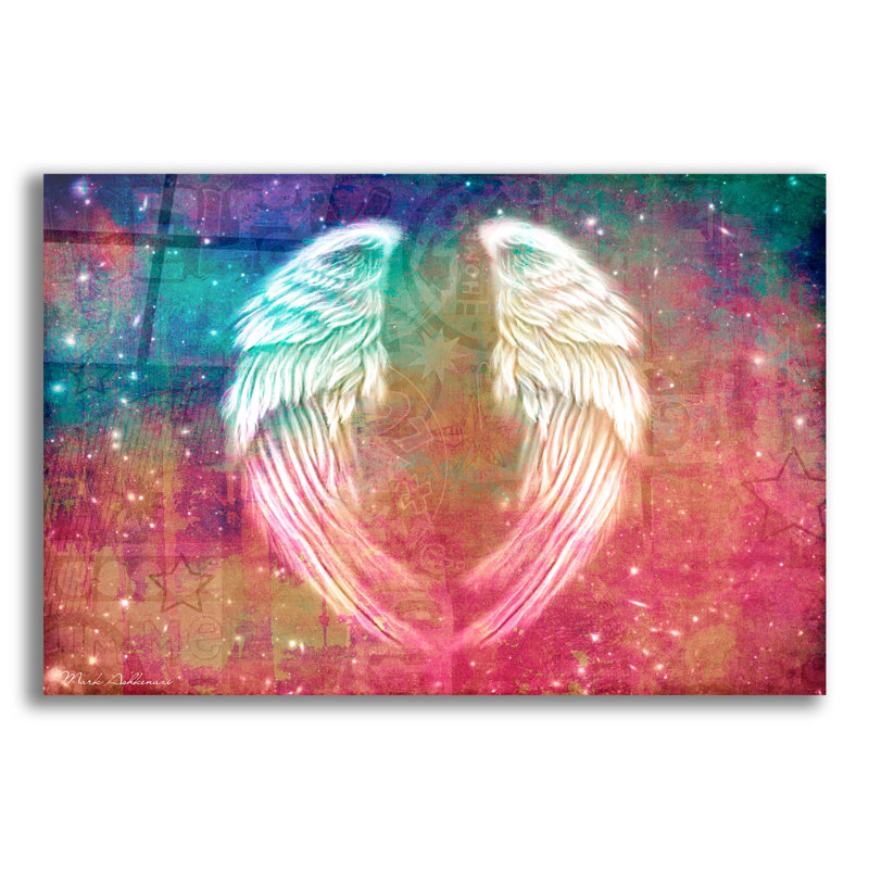 «Angel Wings» par Mark Ashkenazi, H 12 po x l 16 po x P 0,13 po