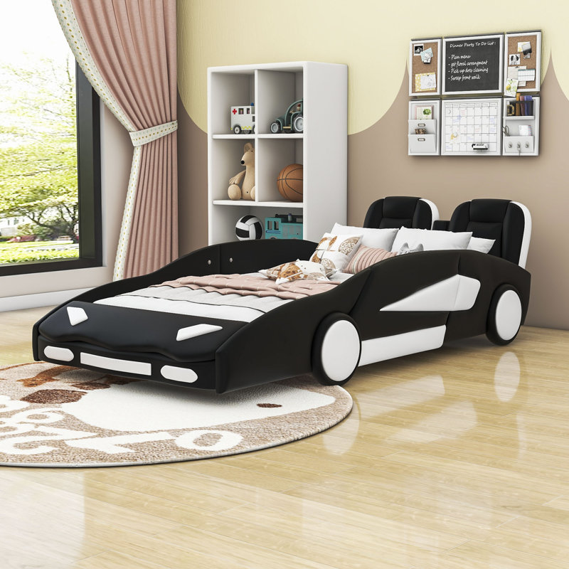 Chemaine Twin Platform Bed, Black