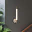Wick 20-in Black dimmable LED Wall Sconce-57128506