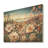 Modern Cactus Country Charm I - Flowers Wood Wall Art On Natural Pine Wood-1276734595