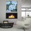 «Blue Hydrangeas I» par Tim O'Toole, art mural en verre acrylique-1495891029