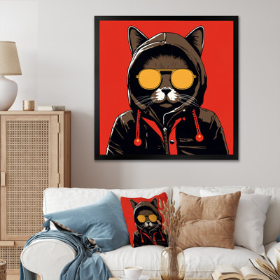 " Cool Cat With Sunglasses "