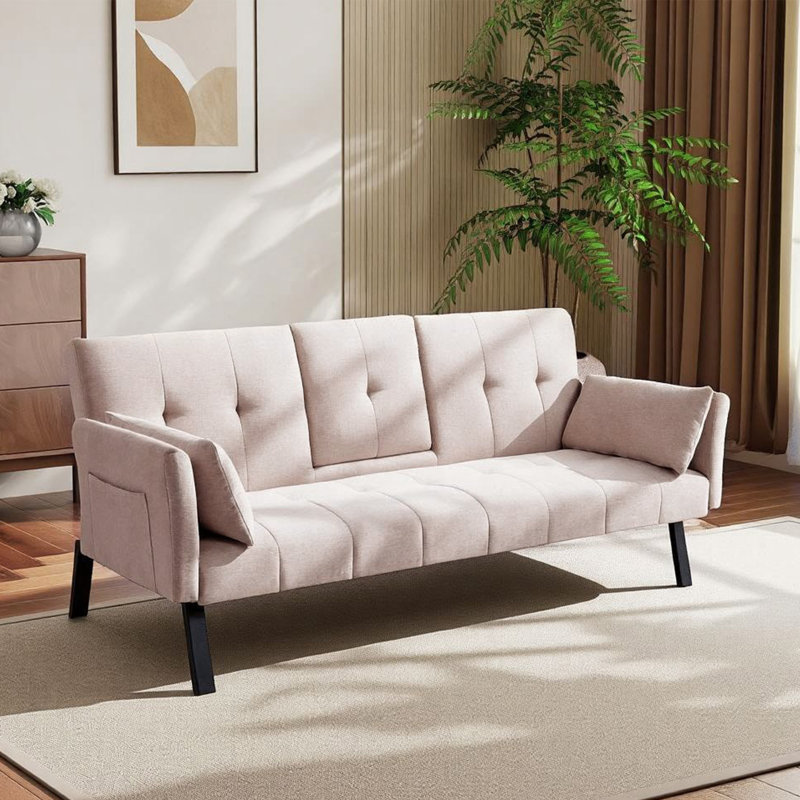Canapé-lit 70 po  , Beige