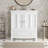 30" Bathroom Vanity With Ceramic Sink-1411091874