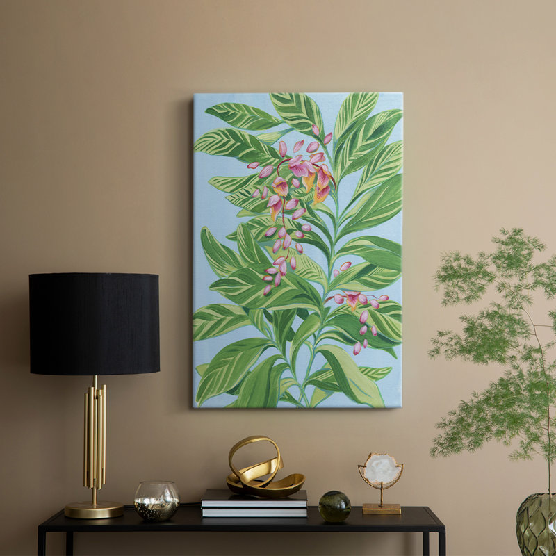 Tropical Shell Ginger II - galerie sur mesure, H 60 po x l 40 po