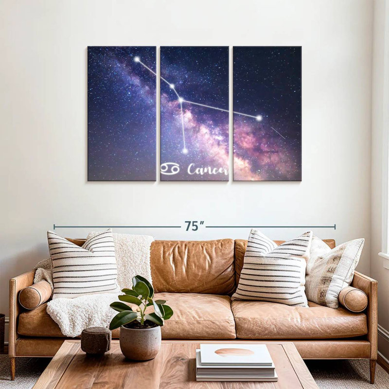 Adella Cancer Galaxy, H 36 po x l 57 po