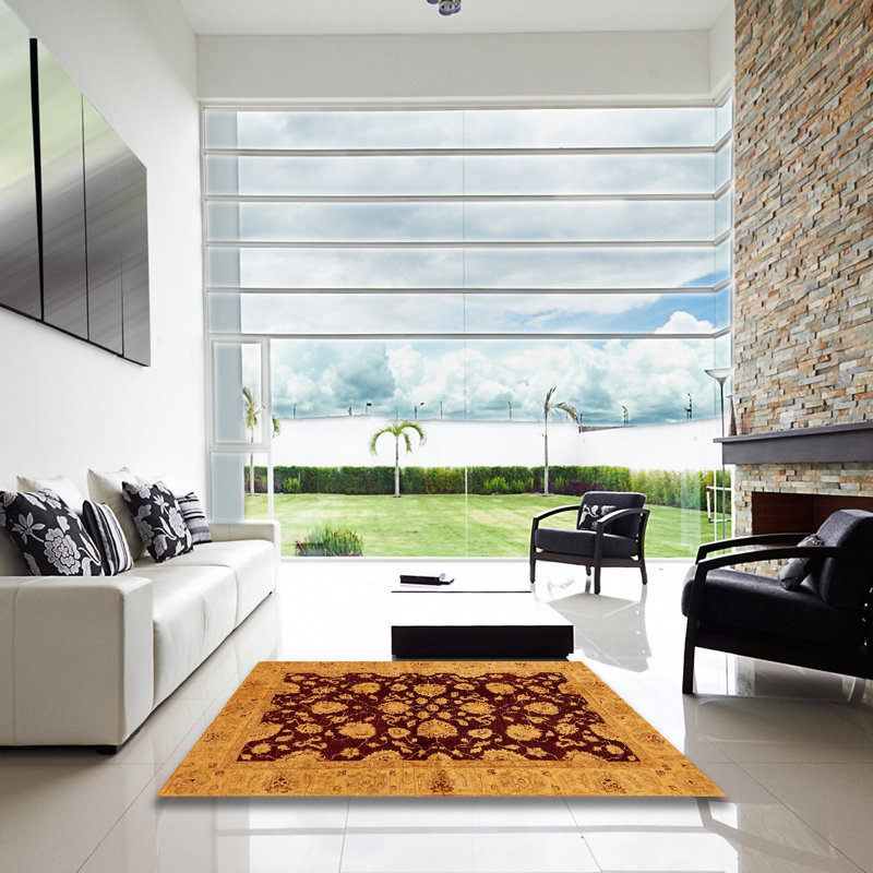 Abstract Indoor Rug, Square 8'