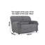 Abydos 2 Seater Sofa