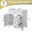 Ensemble de meuble-lavabo autoportant, tablette réglable-400444163