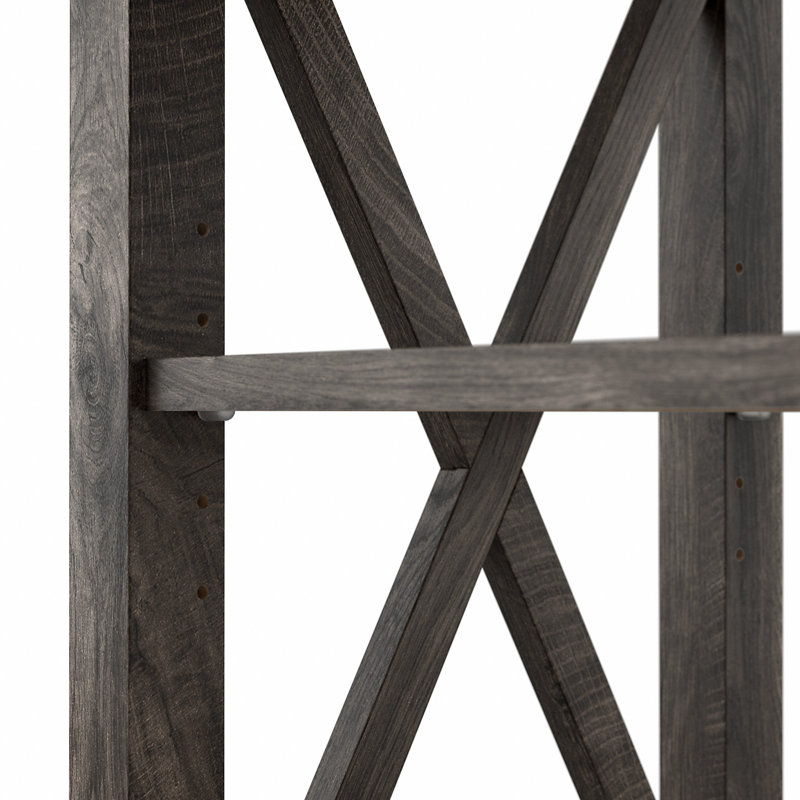 Ensemble de table 4 pièces Kaionna, Hickory gris foncé