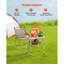 Table de camping pliante portative en aluminium 2 pi