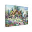 «Cottage At Byers Green», reproduction de peinture acrylique sur toile tendue-31882041