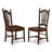 5 Piece Kitchen Table & Chairs Set Includes a Rectangle Dining Table with Butterfly Leaf and 4 Dining Room Chairs, Mahogany-1163784526