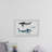 Cintron 'The Sharks' Framed Print-1456866385