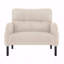 Fauteuil d'appoint rembourré en velours côtelé Corduroy-1248275580