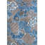Tapis décoratif bleu en verre cassé lavable à la machine-1458611489