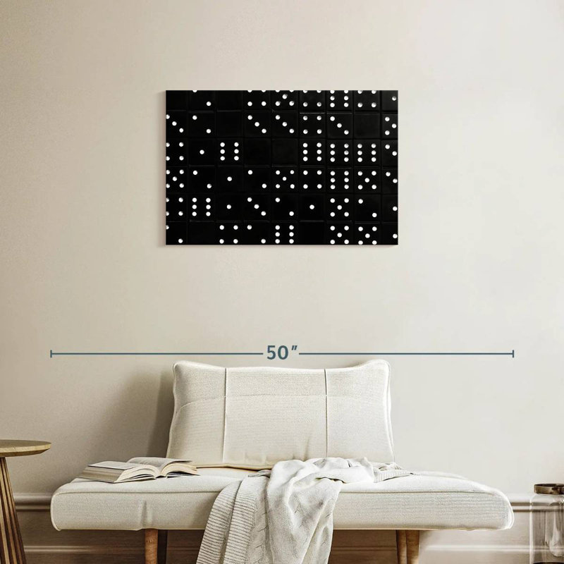 Dominos, H 20 po x l 30 po
