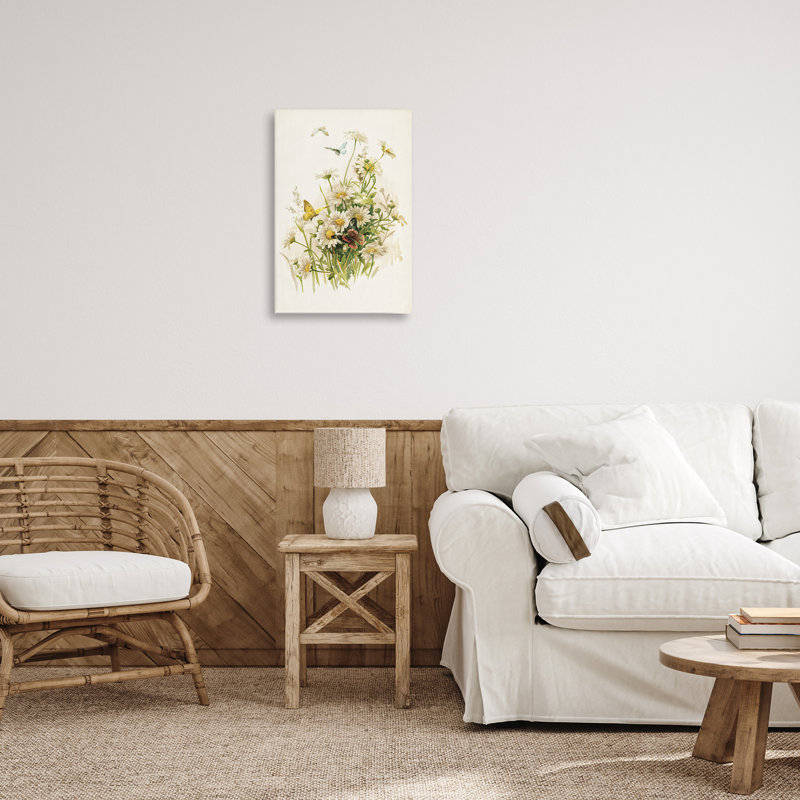 Art mural sur toile "Spring Pickings Florals" par Piddix, H 24 po x l 16 po