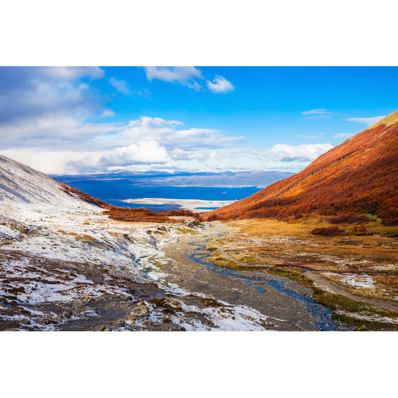 Ushuaia From Martial Glacier by Saiko3p - Wrapped Canvas Print, 30cm H x 46cm W x 3.8cm D