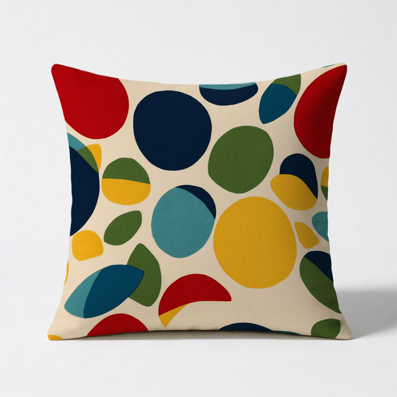 Sleek Trail Indoor And Outdoor Pillow, Square 20"