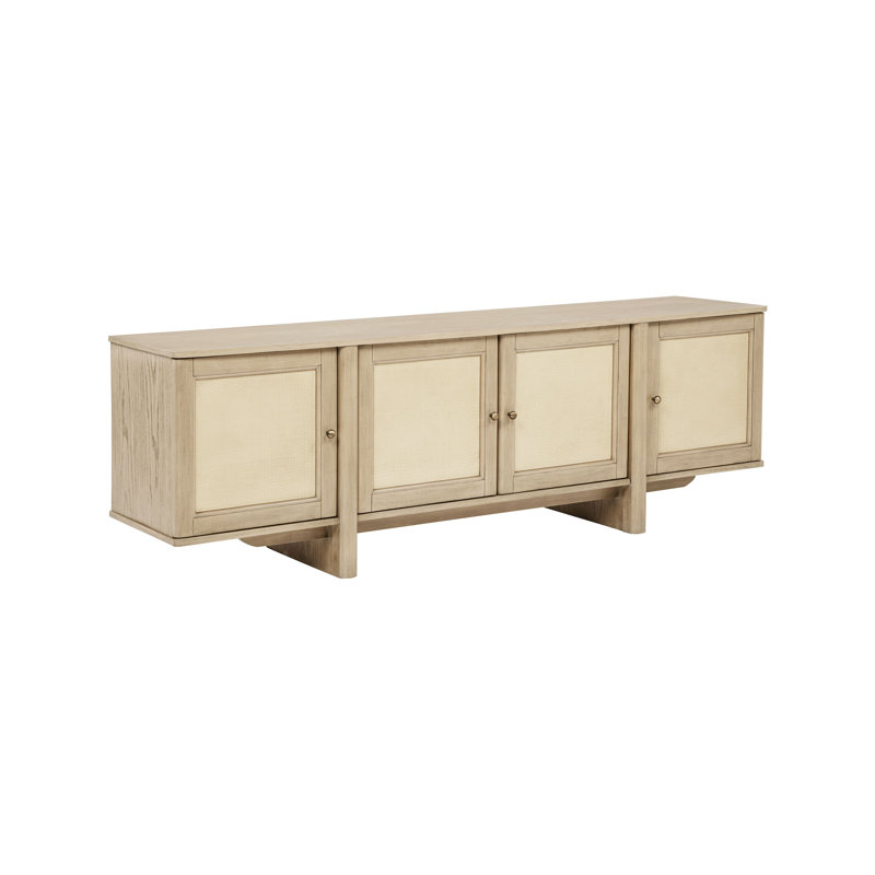 Meuble télé 79,7 po, brun