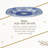 Spode – Judaica – Spode Judaica Mazal Tov Plate – Blue/White