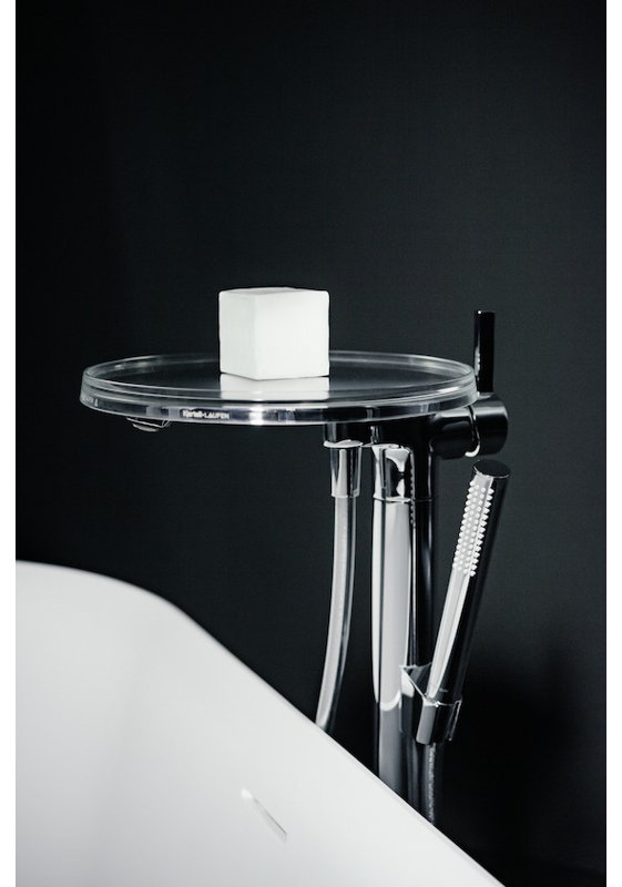 Kartell Bathroom Tray, Smoky Gray