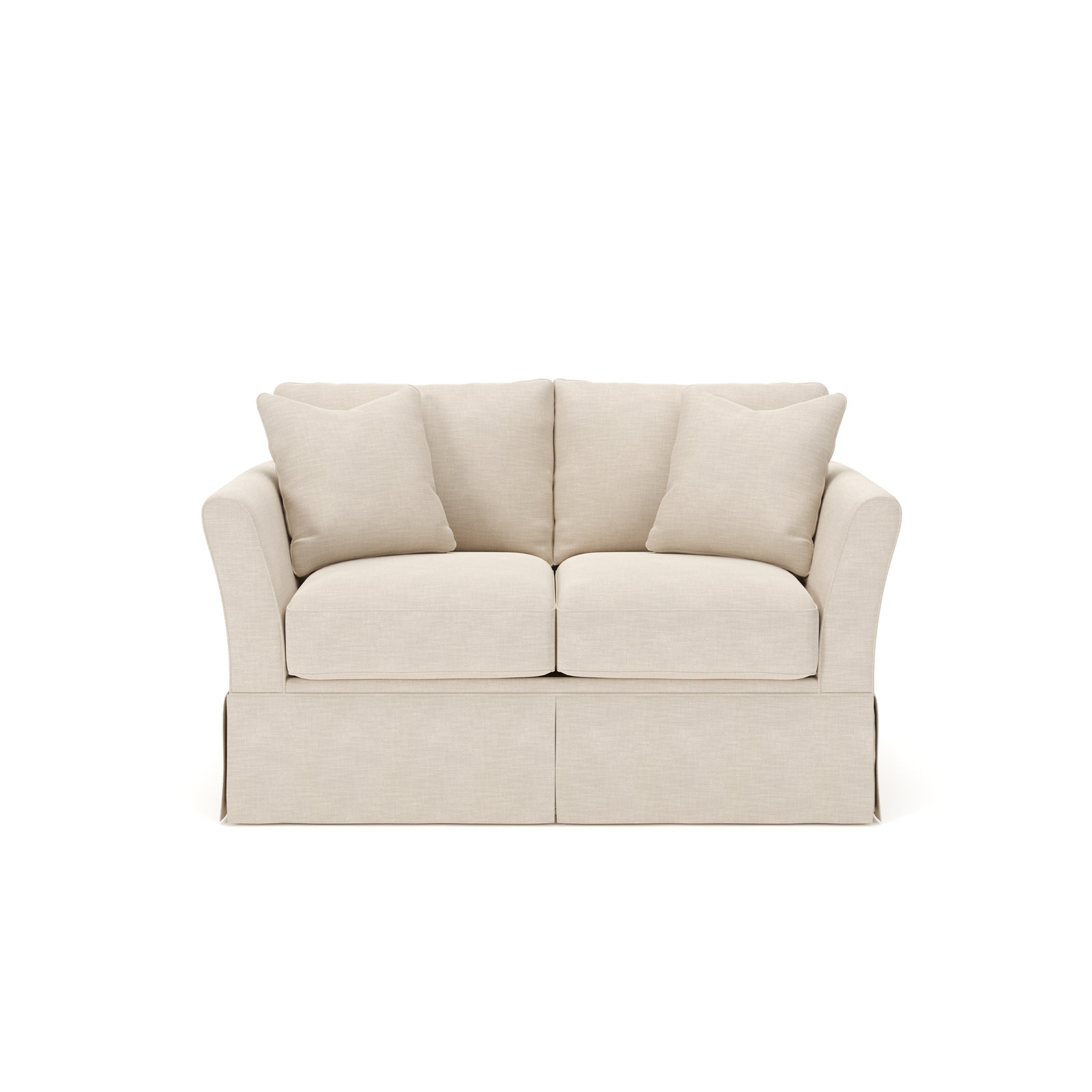 Shelby 60'' Upholstered Sleeper Sofa, Conversation Ivory