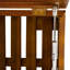 Charles Bentley 110cm W Water Resistant Solid Wood Deck Box in Natural