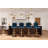 Tierone Upholstered Swivel Adjustable Height Counter Stool with Metal Frame, Modern Velvet Counter Stool-608788387-604090780