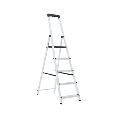 Aluminum Step Ladder, Multi-position Work Ladder