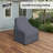 Outdoor Wicker Patio Recliner Chair Patio Cover