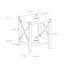 Table d'appoint Rustic Industrial