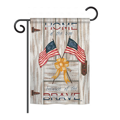 Saer Double Sided Polyester Garden Flag