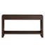 Console rectangulaire en chêne Rook - crépuscule, 60,5 po X P 33,375 po H