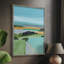 «Bright Coloured Countryside III», reproduction encadrée - bois massif-1493928120
