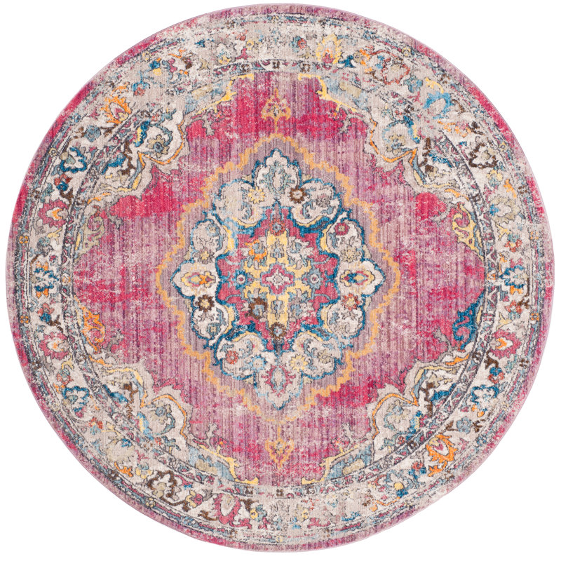Fitzhugh Performance Oriental Rug, Round 7'
