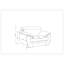 Chaise en cuir véritable