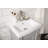Esperanza 17.5 " W Freestanding Standard Free Standing 1 Single Vanity Bathroom Vanity With Ceramic Top-1326912363