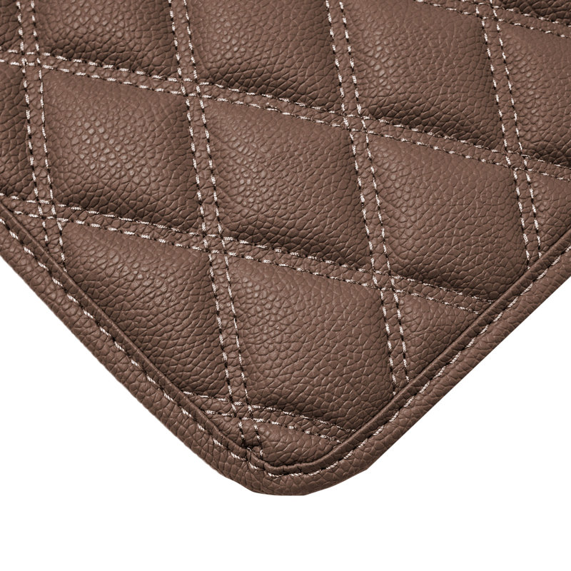 Tapis de porte antidérapant Odoms, Brun, L 40 po x l 32 po