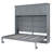 Queen Size Murphy Bed Wall Bed With Top Cabinets,Gray-2060323706
