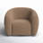 Upholstered Swivel Barrel Chair-110843150