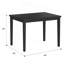 Table de rassemblement noire